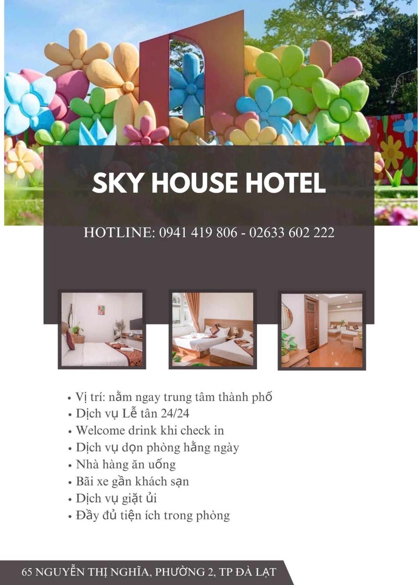 Sky House Hotel Da Lat City Eksteriør billede