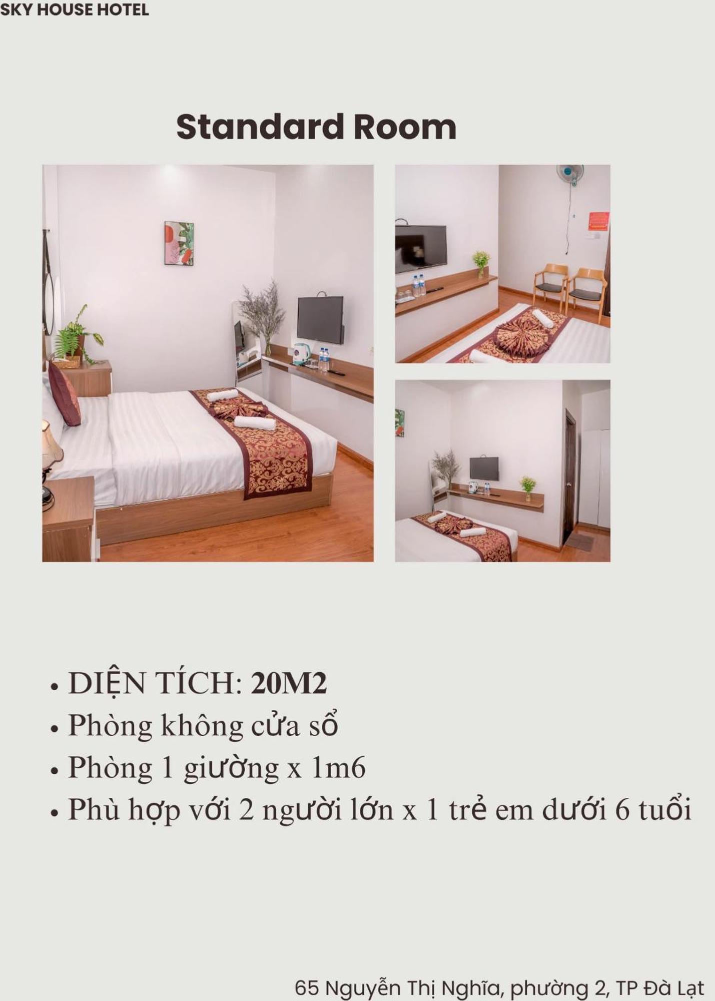 Sky House Hotel Da Lat City Eksteriør billede